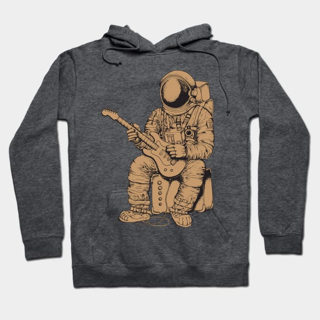 Cosmic Guitarist Hoodie by ROVO